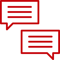 Icon for communicating