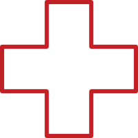Icon of a health care cross